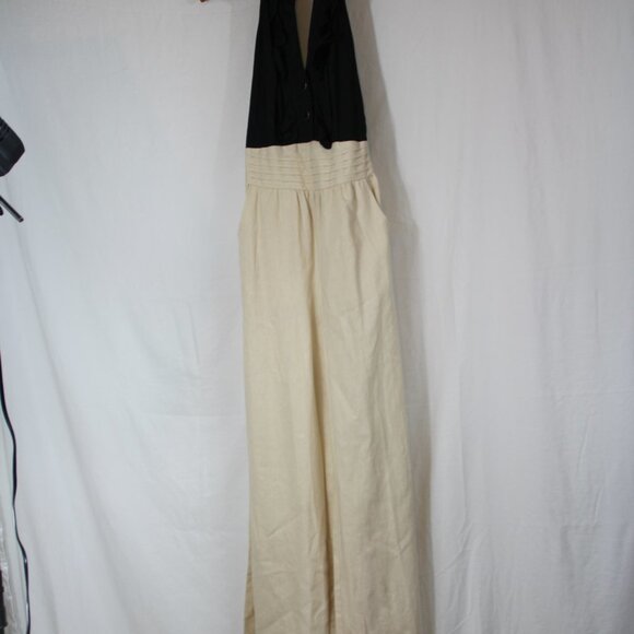 Revolve SUNNER Cotton blend Halter Top and Wide Leg Belted Pants Set Size 0 - Picture 2 of 13